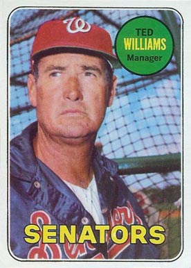 1969 Topps Ted Williams #650 Baseball Card