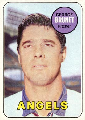 1969 Topps George Brunet #645 Baseball Card