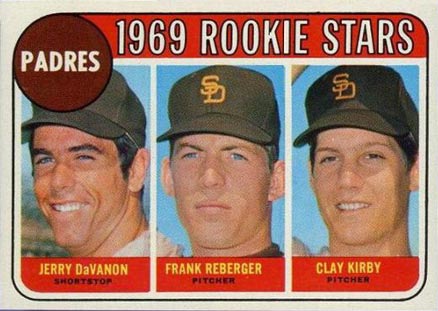 1969 Topps Padres Rookies #637 Baseball Card