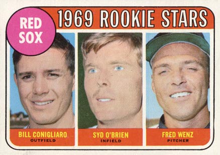 1969 Topps Red Sox Rookies #628 Baseball Card