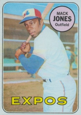 1969 Topps Mack Jones #625 Baseball Card