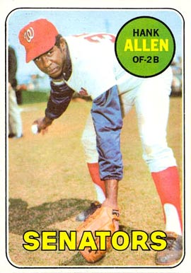 1969 Topps Hank Allen #623 Baseball Card