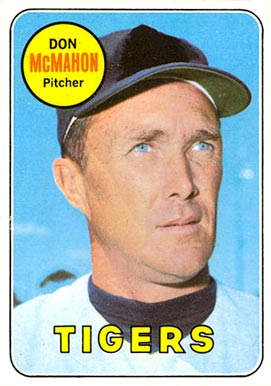 1969 Topps Don McMahon #616 Baseball Card
