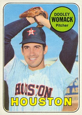 1969 Topps Dooley Womack #594 Baseball Card