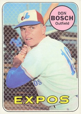 1969 Topps Don Bosch #578 Baseball Card