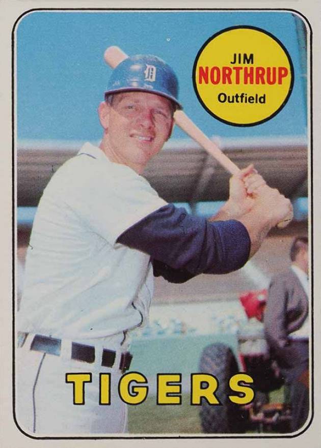 1969 Topps Jim Northrup #580 Baseball Card