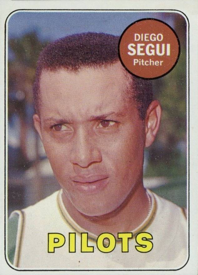1969 Topps Diego Segui #511w Baseball Card