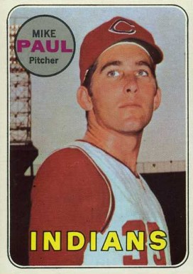 1969 Topps Mike Paul #537 Baseball Card