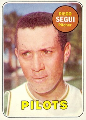 1969 Topps Diego Segui #511y Baseball Card