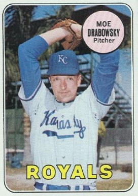 1969 Topps Moe Drabowsky #508 Baseball Card
