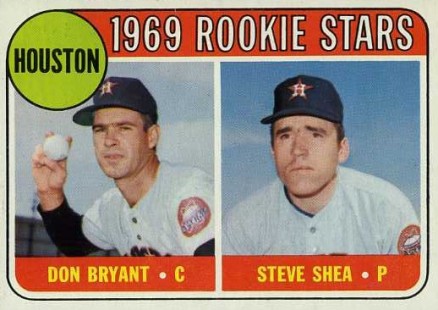 1969 Topps Astros Rookies #499 Baseball Card