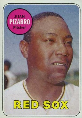 1969 Topps Juan Pizarro #498 Baseball Card