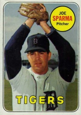 1969 Topps Joe Sparma #488 Baseball Card