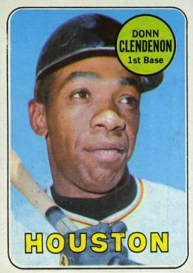 1969 Topps Donn Clendenon #208h Baseball Card