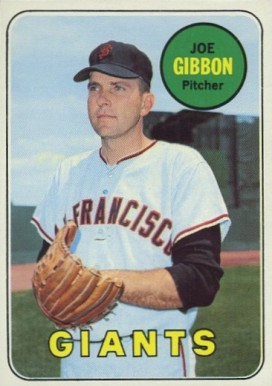 1969 Topps Joe Gibbon #158 Baseball Card