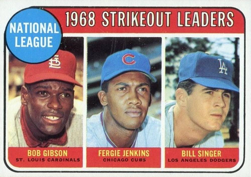 1969 Topps N.L. Strikeout Leaders #12 Baseball Card