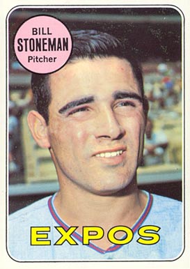 1969 Topps Bill Stoneman #67 Baseball Card