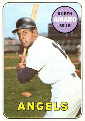 1969 Topps Ruben Amaro #598 Baseball Card