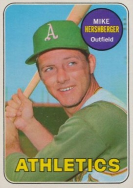 1969 Topps Mike Hershberger #655 Baseball Card