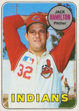 1969 Topps Jack Hamilton #629 Baseball Card