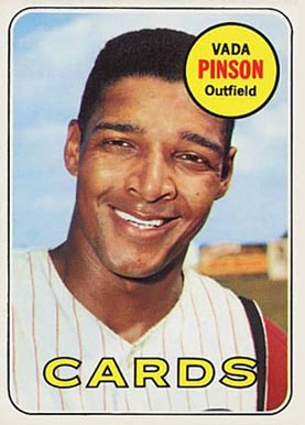 1969 Topps Vada Pinson #160 Baseball Card