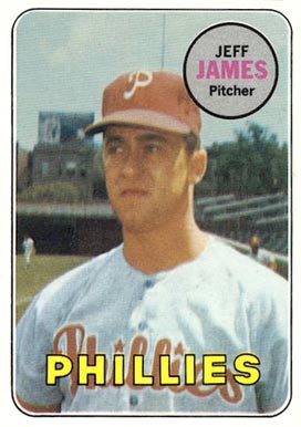1969 Topps Jeff James #477 Baseball Card