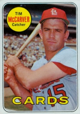 1969 Topps Tim McCarver #475 Baseball Card