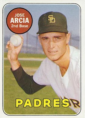 1969 Topps Jose Arcia #473w Baseball Card
