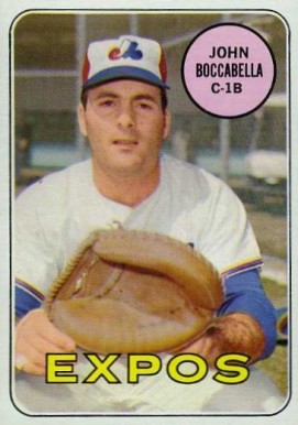 1969 Topps John Boccabella #466 Baseball Card