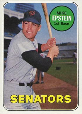 1969 Topps Mike Epstein #461w Baseball Card