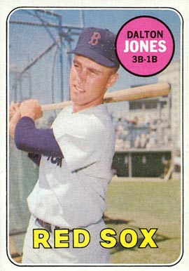 1969 Topps Dalton Jones #457 Baseball Card