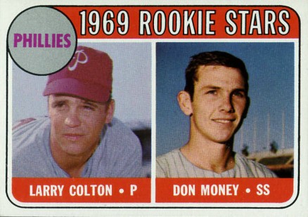 1969 Topps Phillies Rookies #454w Baseball Card