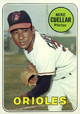 1969 Topps Mike Cuellar #453 Baseball Card