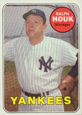 1969 Topps Ralph Houk #447w Baseball Card