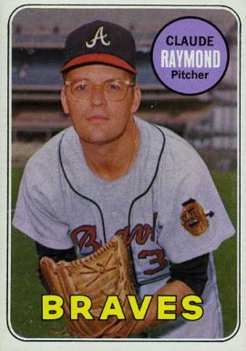 1969 Topps Claude Raymond #446 Baseball Card