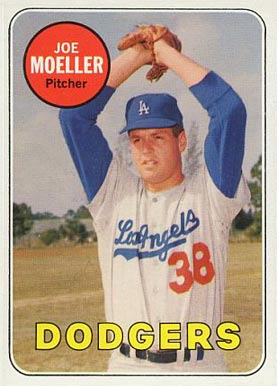 1969 Topps Joe Moeller #444w Baseball Card