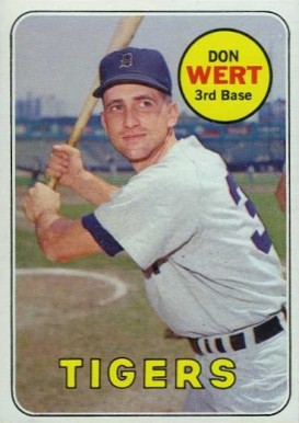 1969 Topps Don Wert #443 Baseball Card