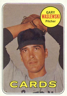 1969 Topps Gary Waslewski #438 Baseball Card