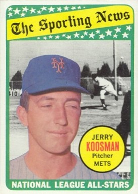 1969 Topps Jerry Koosman #434 Baseball Card