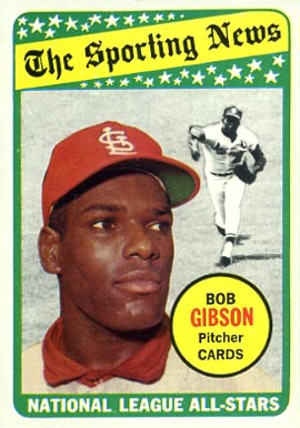 1969 Topps Bob Gibson #432 Baseball Card
