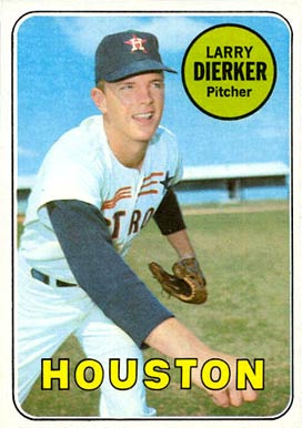 1969 Topps Larry Dierker #411 Baseball Card