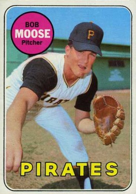 1969 Topps Bob Moose #409 Baseball Card