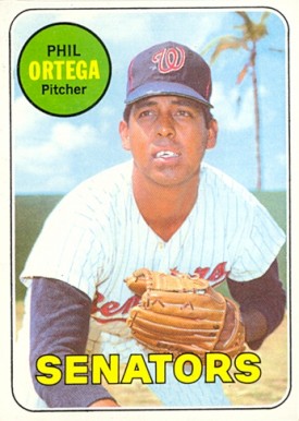 1969 Topps Phil Ortega #406 Baseball Card