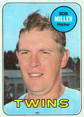 1969 Topps Bob Miller #403 Baseball Card