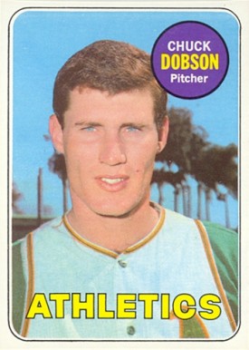 1969 Topps Chuck Dobson #397 Baseball Card