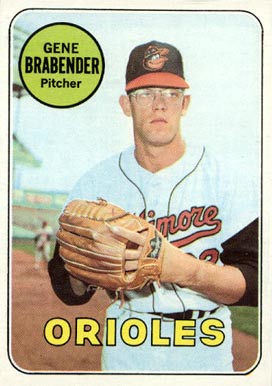 1969 Topps Gene Brabender #393 Baseball Card