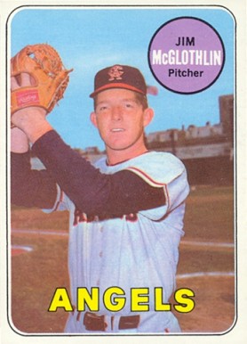 1969 Topps Jim McGlothlin #386 Baseball Card