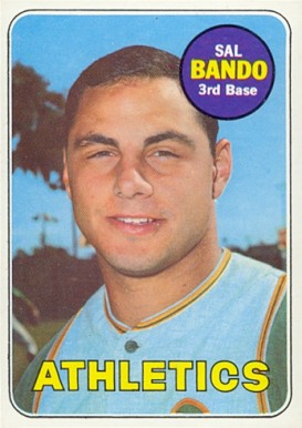 1969 Topps Sal Bando #371 Baseball Card