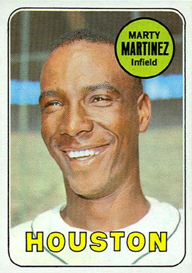 1969 Topps Marty Martinez #337 Baseball Card