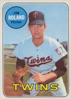 1969 Topps Jim Roland #336 Baseball Card